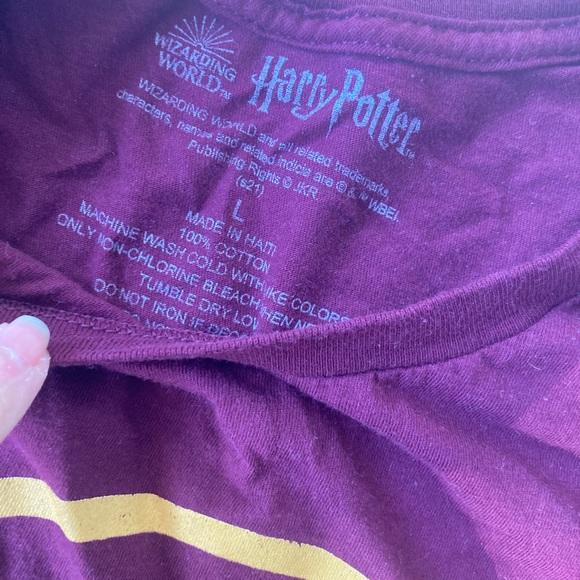 Wizard World of Harry Potter t shirt 9 3/4 large adult - Picture 4 of 5